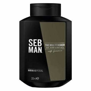 SEB MAN Man The Multi -Tasker Hair, Beard & Body Wash Gel 250ml