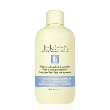 HERGEN B1 Shampoo for Stressed, Colored and Permed Hair 400 ml